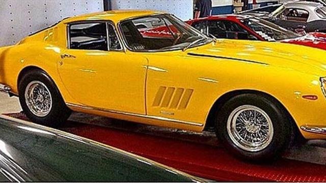Ian Poulter's pair of Ferrari 275 GTBs (Instagram)
