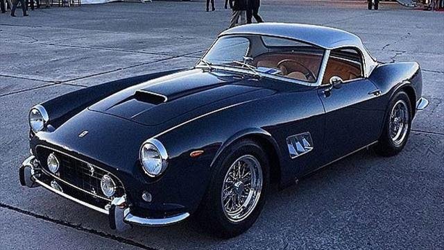 Ian Poulter's Ferrari 250 GT SWB California Spyder (Instagram)